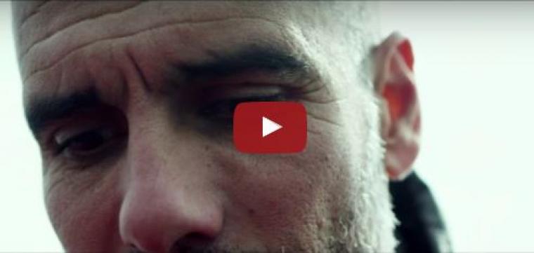 Pep Guardiola en el nou vídeo de Proactiva Open Arms