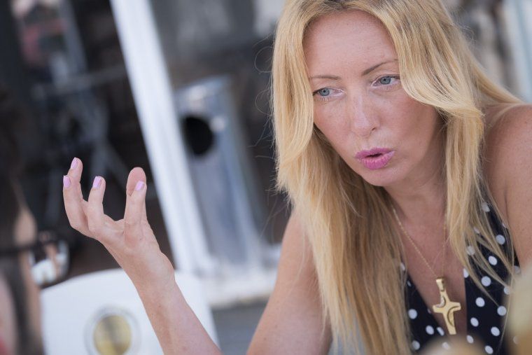 Edita Balcaityte, durant l'entrevista amb 'El Món'.