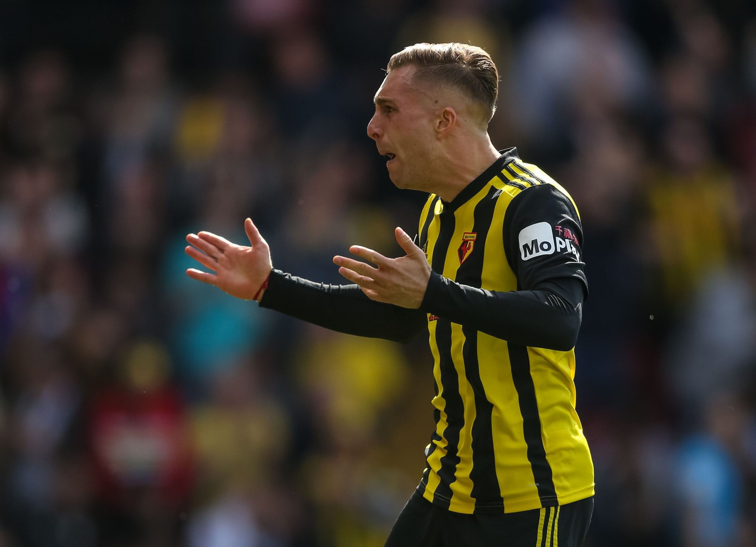 Gerard Deulofeu celebra un gol del Watford | Europa Press