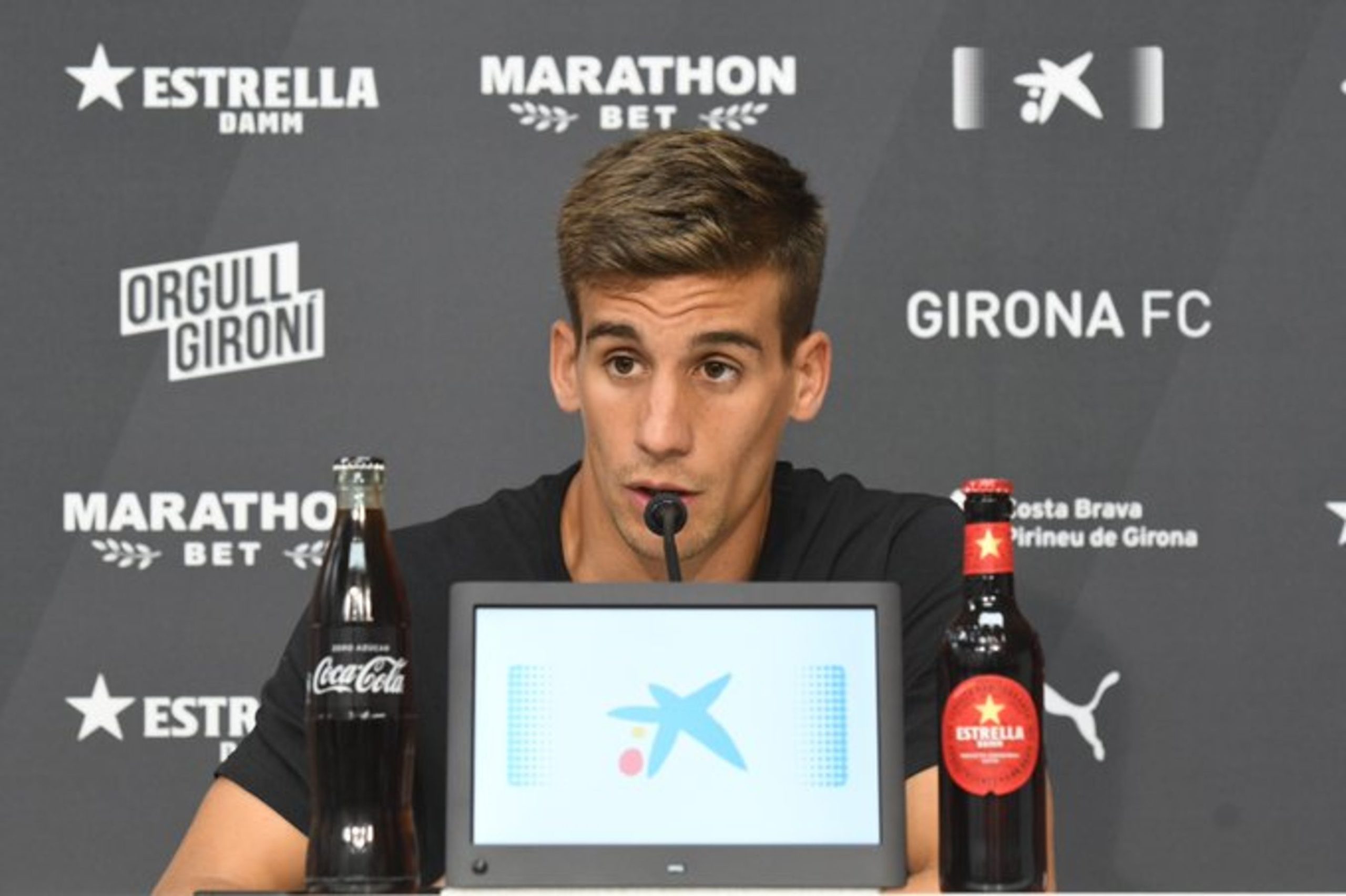 Pere Pons, a la roda de premsa de comiat | Girona FC