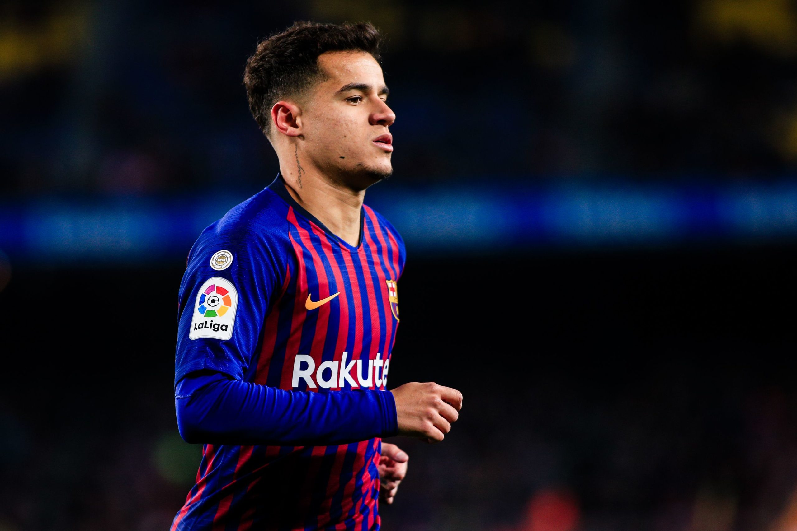Coutinho, durant un partit del Barça | Europa Press