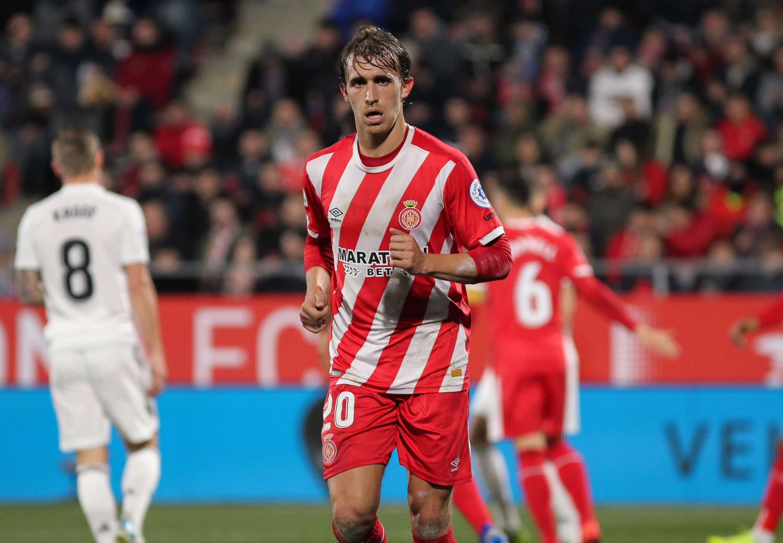 Muniesa, durant un partit del Girona | Europa Press