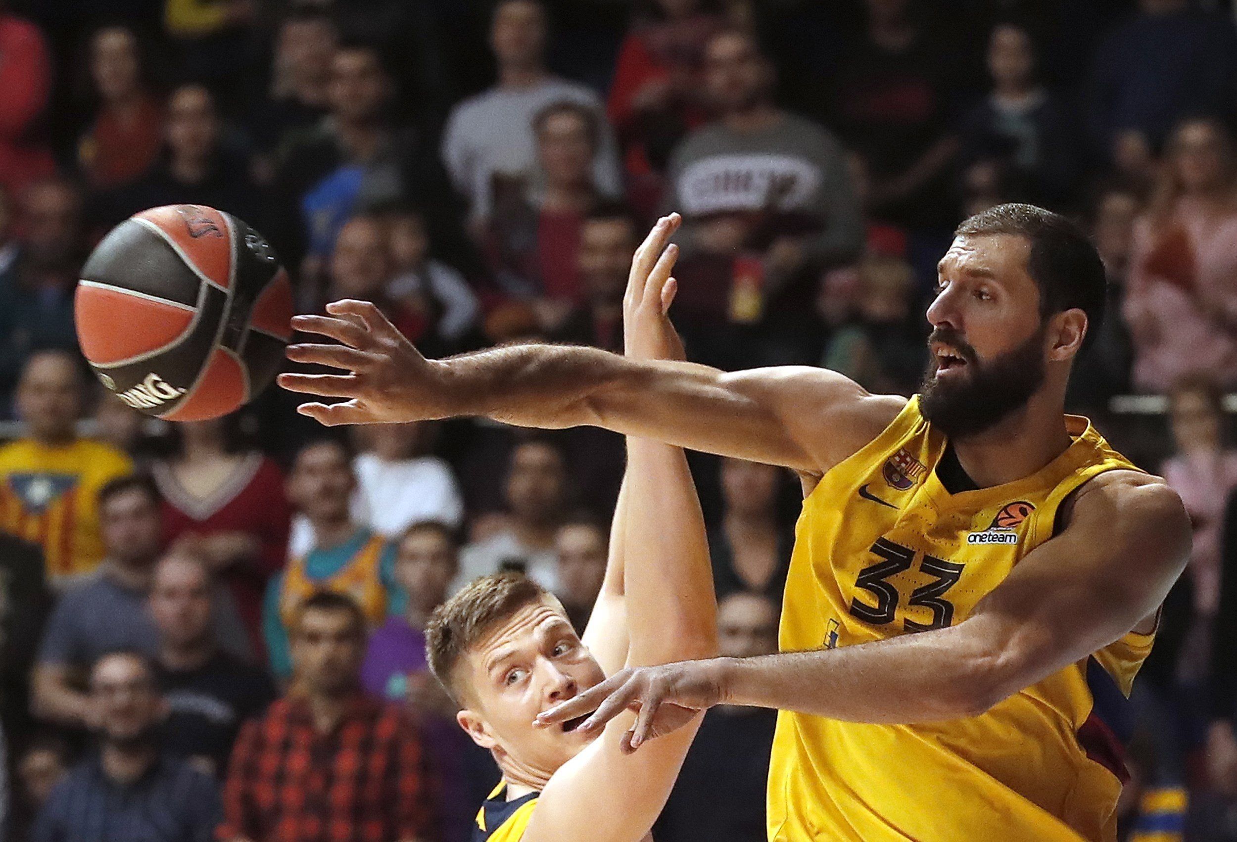 Mirotic, durant el partit | EFE