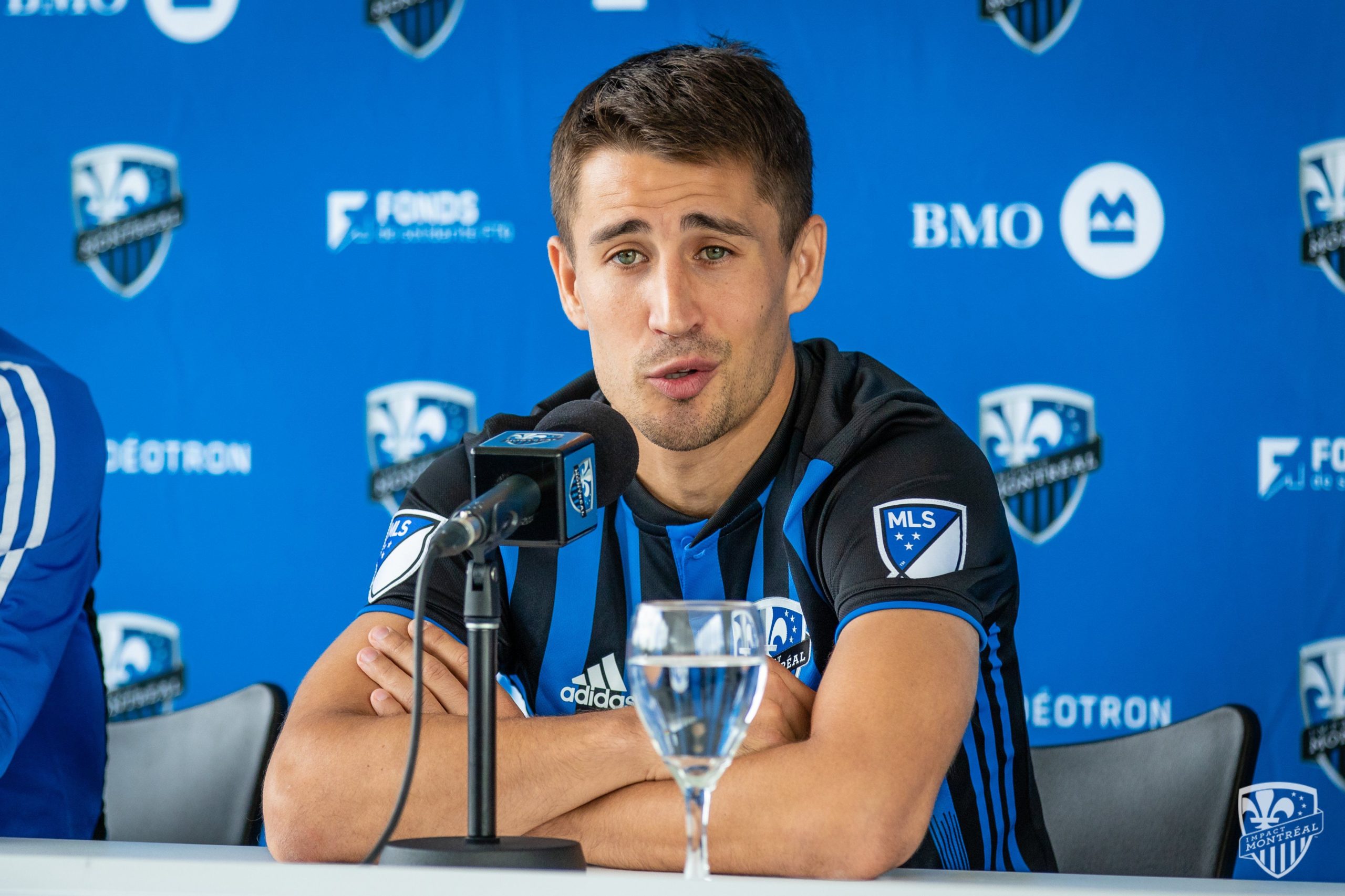 Bojan, durant la seva presentació | Montreal Impact