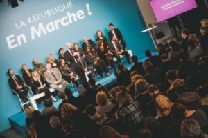 Acte del grup franc&egrave;s La Rep&uacute;blica en Marxa