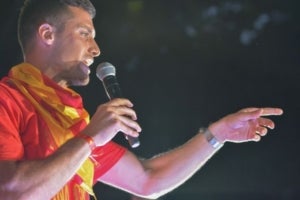 ?lex Granell celebra l'ascens del Girona a Primera Divisi