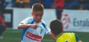 Àlex Parera, durant un partit amb el Granollers.