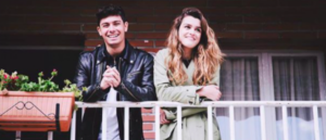 Alfred i Amaia en una sessió de fotos