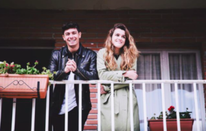 Alfred i Amaia en una sessió de fotos