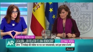 Ana Rosa Quintana i Carmen Calvo