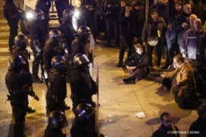 Batalla campal a Terrassa