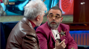 Bob Pop i Pedro Almod&oacute;var a 'Late motiv'