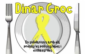 Cartell del dinar groc organitzat a Brussel&middot;les