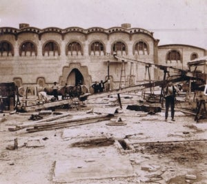 Construcció de la Cooperativa de Gandesa