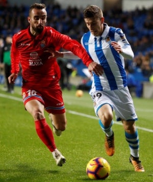 Darder i Muñoz, durant el Reial Societat-Espanyol.
