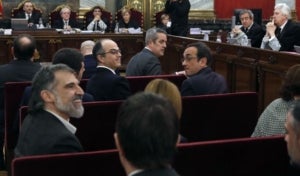 El acusats pel proc&eacute;s a la Sala del Tribunal Suprem