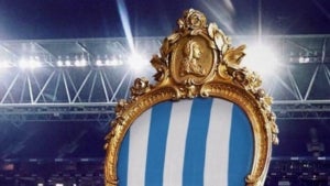 El cartell promocional de l'Espanyol de cara al partit contra el Reial Madrid.