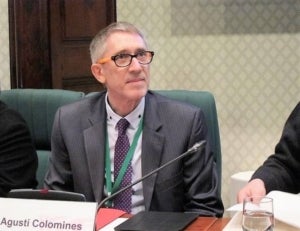 El coordinador de JxRep i un dels impulsors també de la Crida, Agustí Colomines