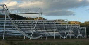 El projecte CHIME durant la seva construcci&oacute;