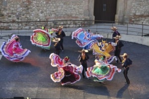 El Rubifolk va fer-se durant molts anys a la plaça del Doctor Guardiet