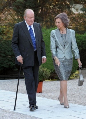 Els reis emèrits Joan Carles i Sofia