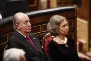 Els reis em&egrave;rits Joan Carles i Sofia