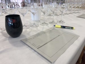 Entrenament per a tastar a cegues