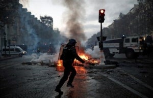 França ha viscut una jornada de protestes