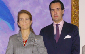 Jaime de Marichalar i la infanta Elena