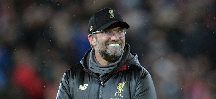 Jürgen Klopp, durant un partit del Liverpool.