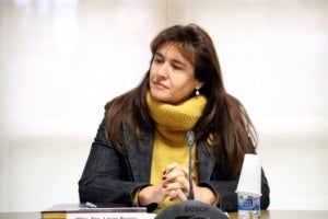 La consellera de Cultura, Laura Borr&agrave;s