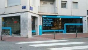 La façana de la nova empresa de gestió de l'aigua Taigua