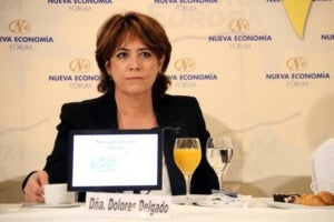 La ministra de Just&iacute;cia, Dolores Delgado