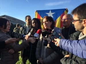 La presidenta de l'ANC, Elisenda Paluzie