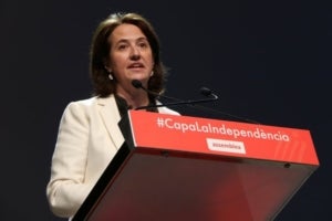 La presidenta de l'ANC, Elisenda Paluzie