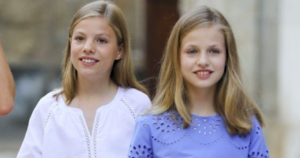 La princesa Elionor, amb la infanta Sofia