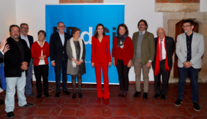 La reina Let&iacute;cia, durant la presentaci&oacute; de la fundaci&oacute; Princesa de Girona