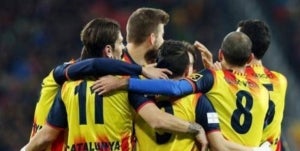 La selecci&oacute; catalana, en una imatge d'arxiu.