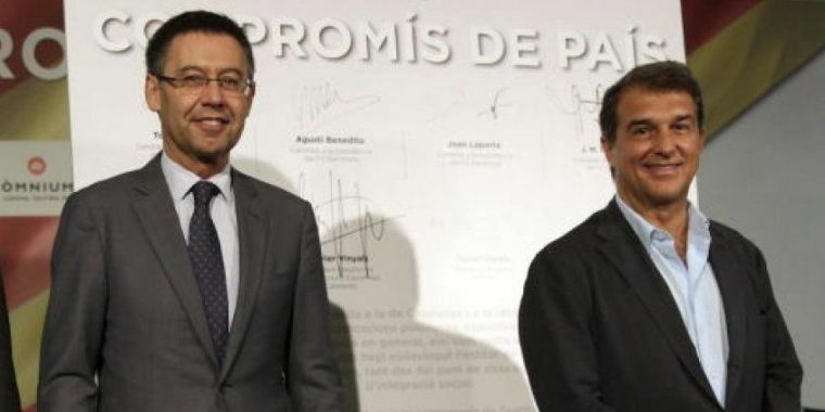 Laporta i Bartomeu, en arxiu | FC Barcelona