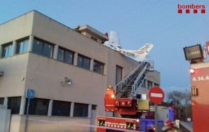 L'avioneta accidentada