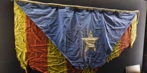 L'estelada més antiga que es conserva, a Sant Cugat