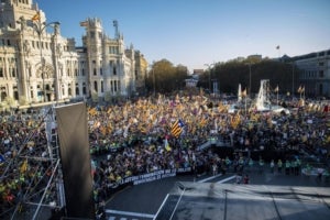 L'independentisme ocupa Madrid