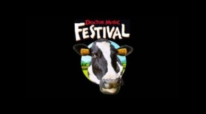 Logotip del primer Doctor Music Festival, celebrat el 1996
