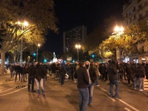 Manifestació de Mossos d'Esquadra a Barcelona