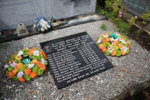 Memorial de les vagues de fam dels presos de l'IRA al cementiri de Milltown (Belfast)
