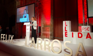 Meritxell Batet, l'acte de presentaci&oacute; de l'alcaldable pel PSC a Lleida