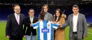 Miró, nou patrocinador del primer equip de l'Espanyol femení.