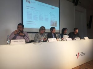 Roda de premsa de l'International Trial Watch