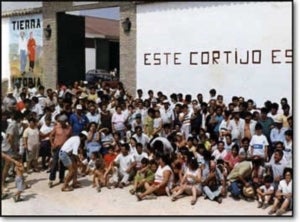 un dels cortijos ocupats durant els anys 80
