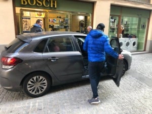 Una imatge de la detenció